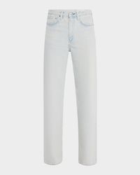 Shea High-Rise Straight-Leg Jeans