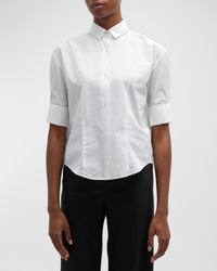 Carpazi Short-Sleeve Collared Shirt