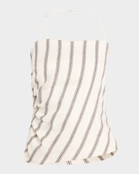 Charlotte Stripe Halter Top