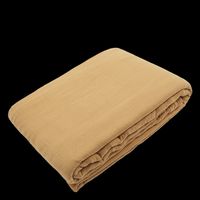 Bonton - Housse de couette en coton biologique - Taille 220x240 cm - Marron