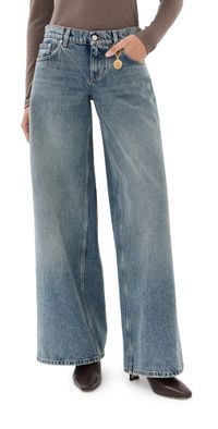 Stella McCartney Mid Blue Wide Leg Jeans Mid Blue 28