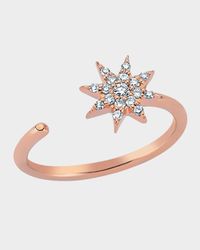 Venus Star Open Diamond Ring, Size 7