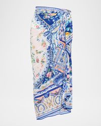 Tiles Darls Long Sarong Coverup