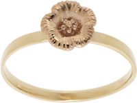 Bernard James Gold FLORA Petunia Ring