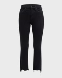 The Insider Crop Step Fray Jeans