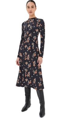 Sea Cerise Printed Spandex Dress Multi XS