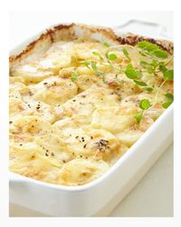 Swiss Truffle Potato Casserole, Serves 4-6