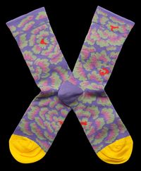 Bonne Maison - Chaussettes haute imprimées - Taille 39/41 - Multicolore