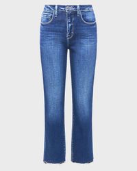 Sada High Rise Slim Crop Jeans