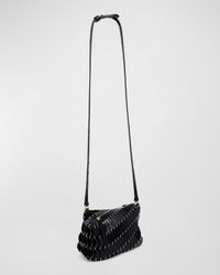 Disc Calf Leather Crossbody Bag