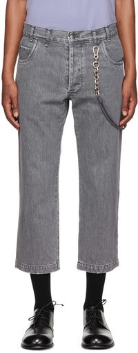 Song for the Mute Gray Slim Jeans