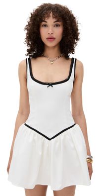 Runaway the Label Adaline Mini Dress White XL