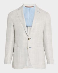Men's Wool-Blend Tic Suit