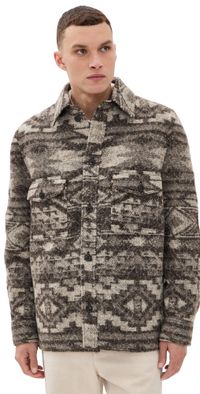 Isabel Marant Kervon Jacket Dark Brown XL