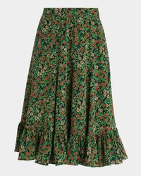 Petales Damour Margherita Ruffle Skirt