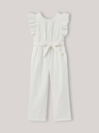 Cyrillus - Combinaison suzanne - cortège plume - Taille 8A - Blanc
