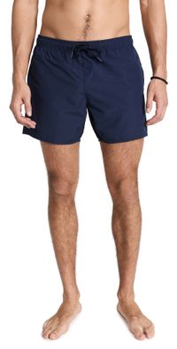 Lacoste Quick-Dry Swim Shorts 5.5 381-green/navy blue M