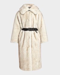 Arly Long Faux Fur Coat