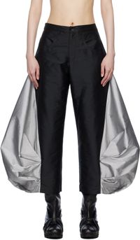 Paula Canovas Del Vas Pantalon Boletus noir