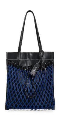 3.1 Phillip Lim Slim Net Tote Blk Multi One Size