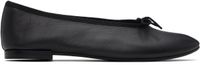 Repetto Black Lilouh Almond-Toe Ballerina Flats