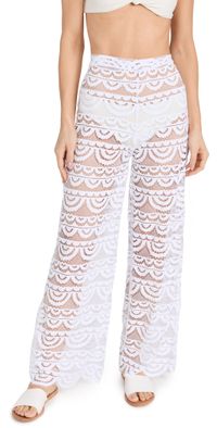 PQ Swim High Waist Lace Pants Water Lily M/L