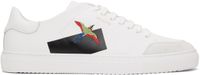 Axel Arigato Baskets Clean 90 blanches à image d'oiseau