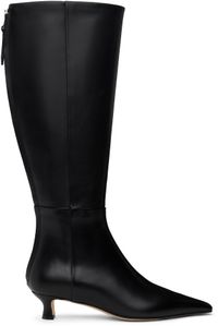 Aeyde Black Zazie Leather Tall Boots