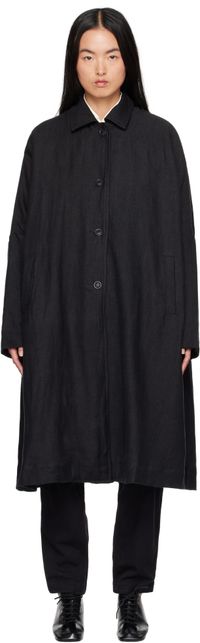 CASEY CASEY Manteau Atomless noir