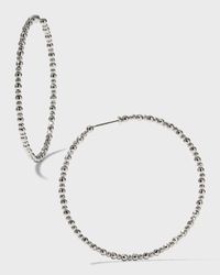 Platinum Limitless Hoop Earrings