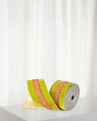 Rhinestone Applique Ribbon, 4"W x 10 Yards