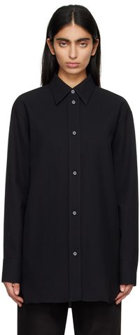 Studio Nicholson Black Santos Shirt