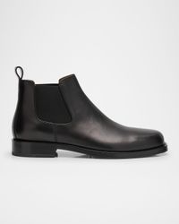 Men's QU108 Leather Chelsea Boots
