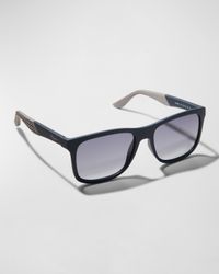 Men's Italian Lifestyle Gancini Square Sunglasses