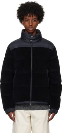 Moncler Navy Archivio Ciampac Down Jacket