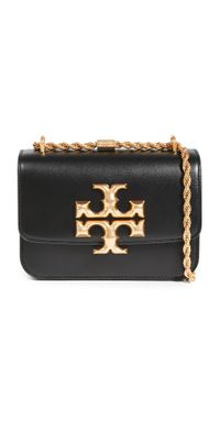 Tory Burch Small Eleanor Convertible Shoulder Bag Black One Size