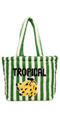 FARM Rio Stripe Banana Tropical Tote Multi One Size