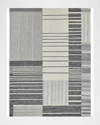 Castine Hand-Tufted Gray Rug, 10' x 14'