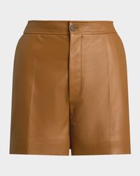 Josselyn Leather Shorts