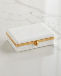 Gold Band Swivel Box - Medium