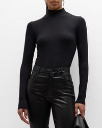 Soft Touch Mock Turtleneck Top