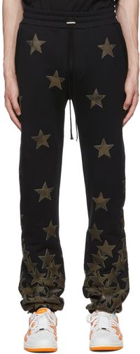 AMIRI Black Chemist Star Lounge Pants