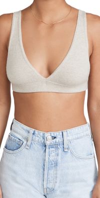 LISA YANG Cappuccine Bralette Sand One Size