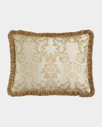 Antoinette King Chenille Sham with Loop Fringe