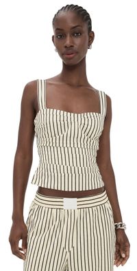 Lioness Cobain Corset Cream Stripe XS