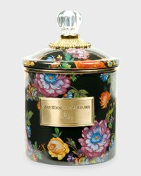 Small Flower Market Canister
