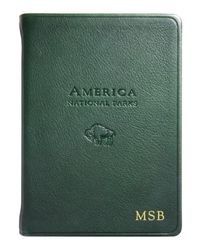 America National Parks Atlas Leather Bound Book