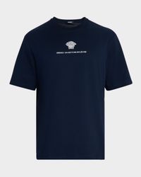 Men's Medusa Embroidered T-Shirt