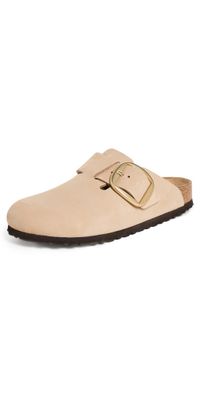 Birkenstock Boston Big Buckle Clogs Sandcastle 38