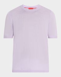 Men's Luxe Crew Knit Shirt